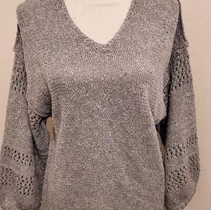 Gray Knit Sweater